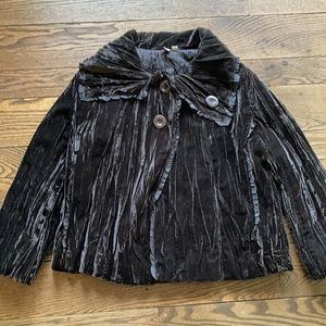 Itsu  6 velvet cardigan/ jacket